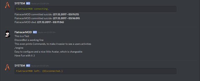Killing Log For Discord Discussion Cfx Re Community - roblox trade bot discord