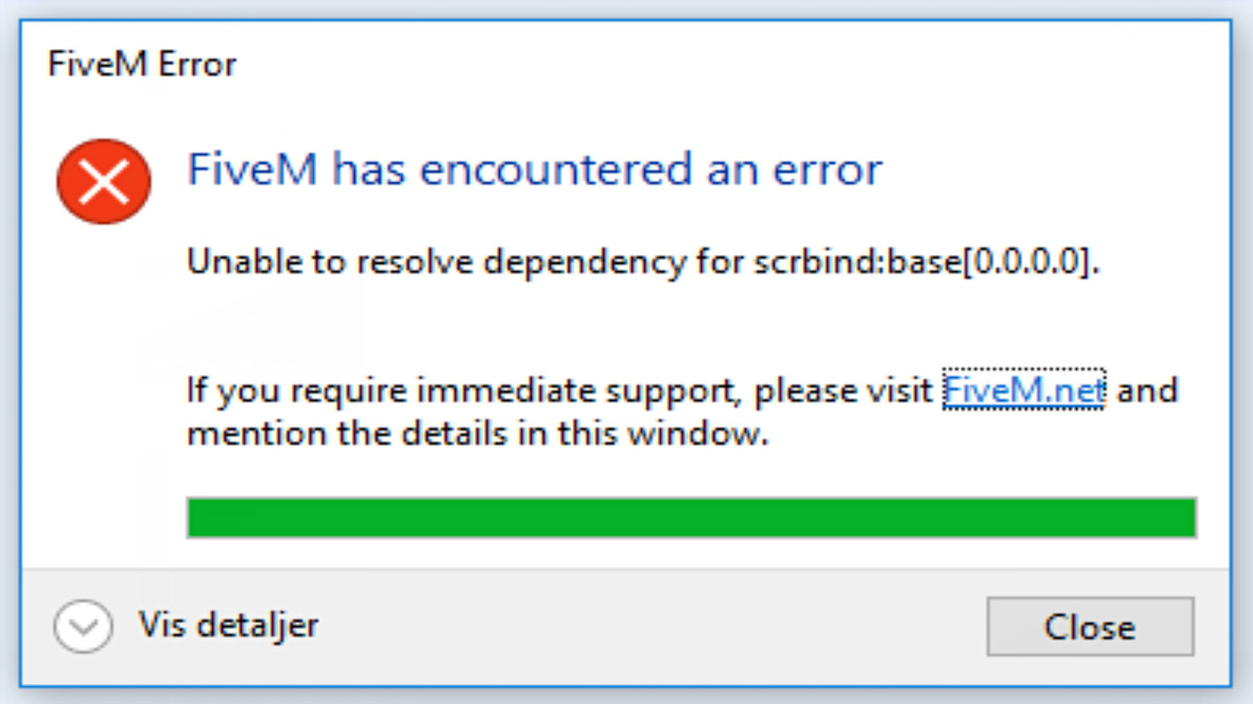 An error has been encountered. FIVEM выдает ошибку. Error client. Error 504 1с. FIVEM connection Error f.