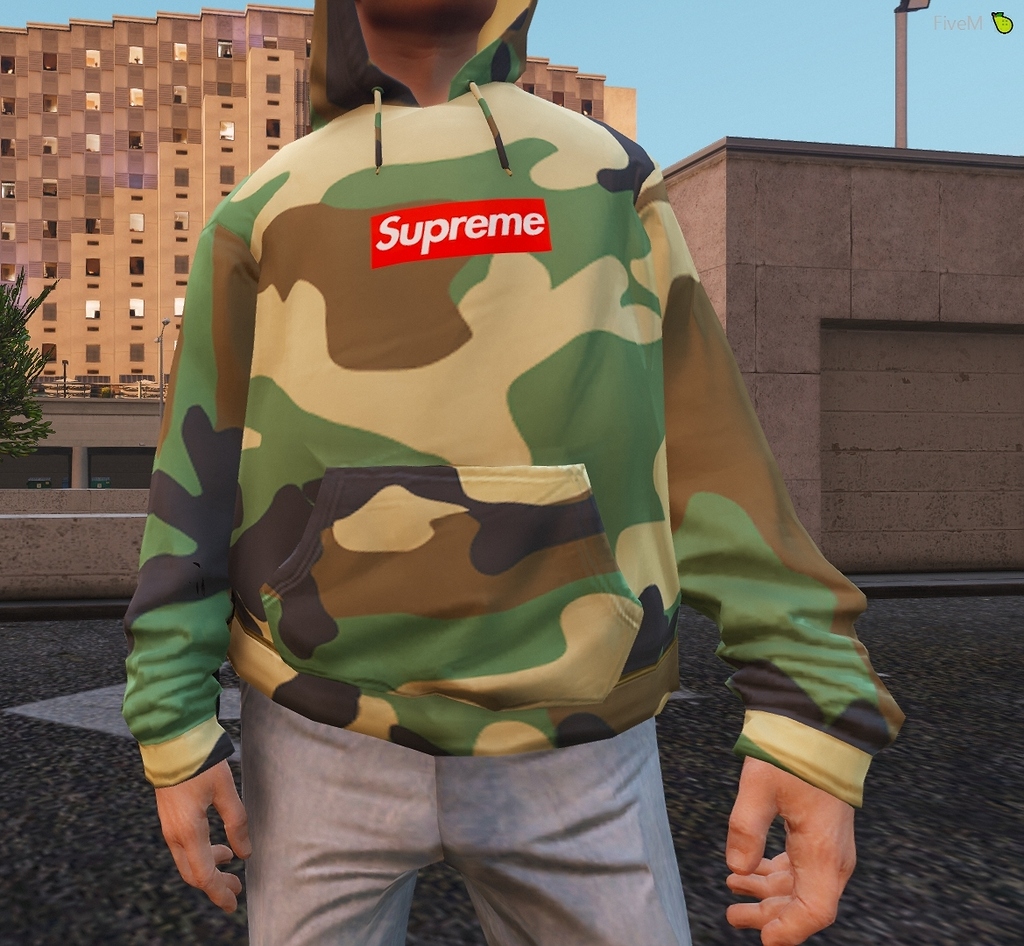 Supreme, Sweaters, Supreme Camouflage Hoodie