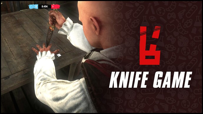 knife game
