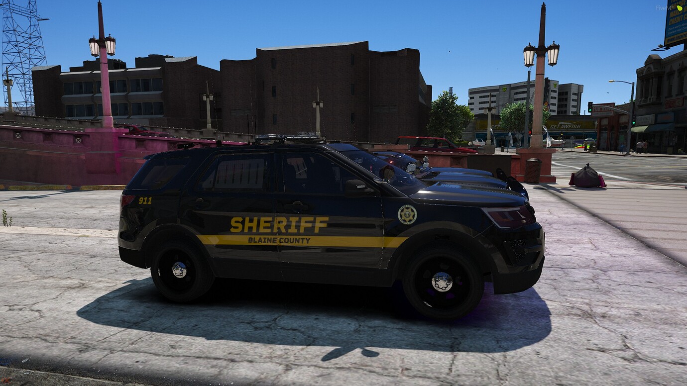 Release Blaine County Sheriff Liveries For Redneck Pack Releases