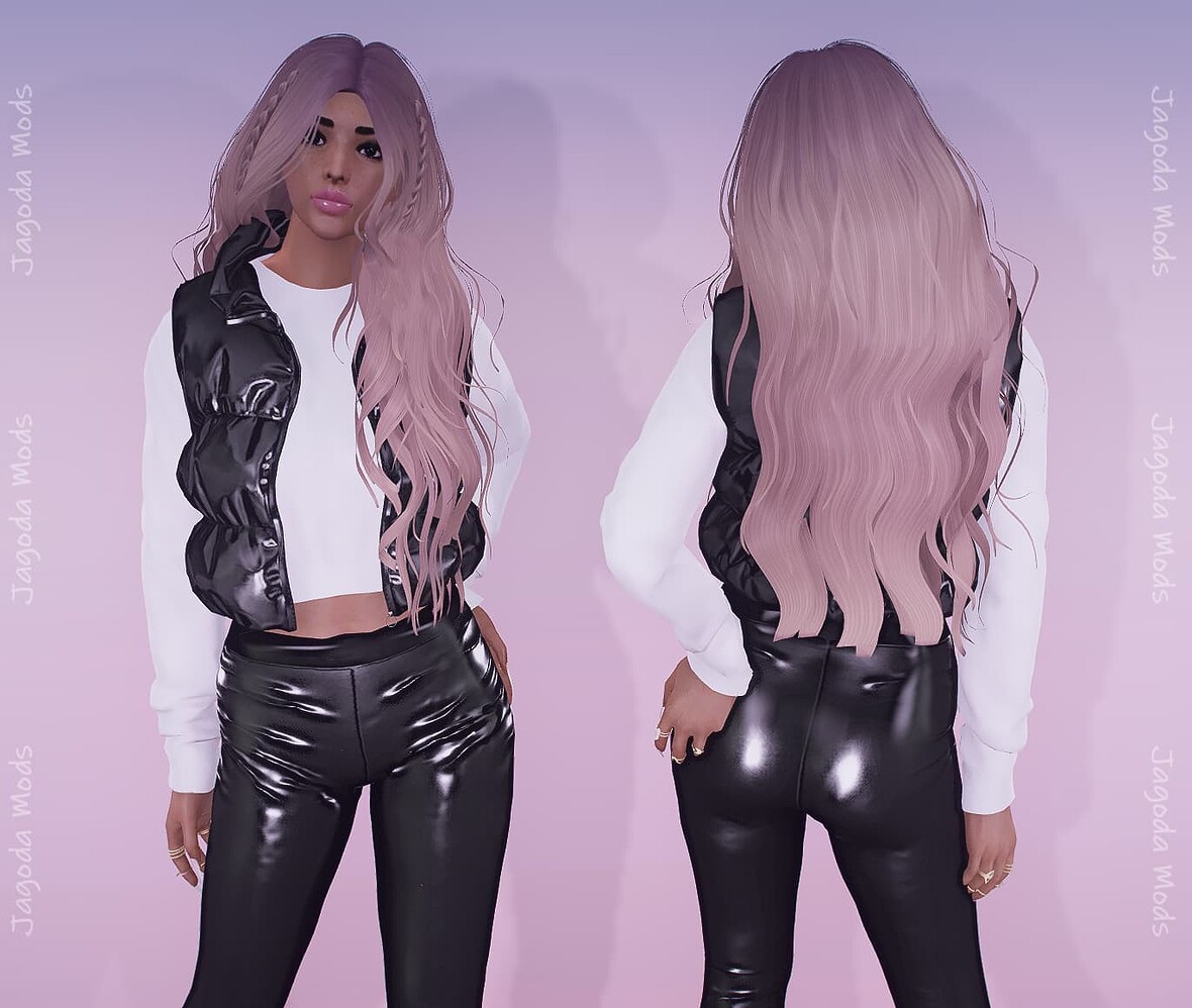 Long Curly Hairstyle For Mp Female Releases Cfx Re Community