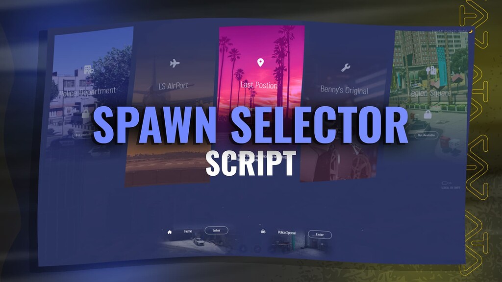 Spawn Selector Esx Paid Releases Cfxre Community 