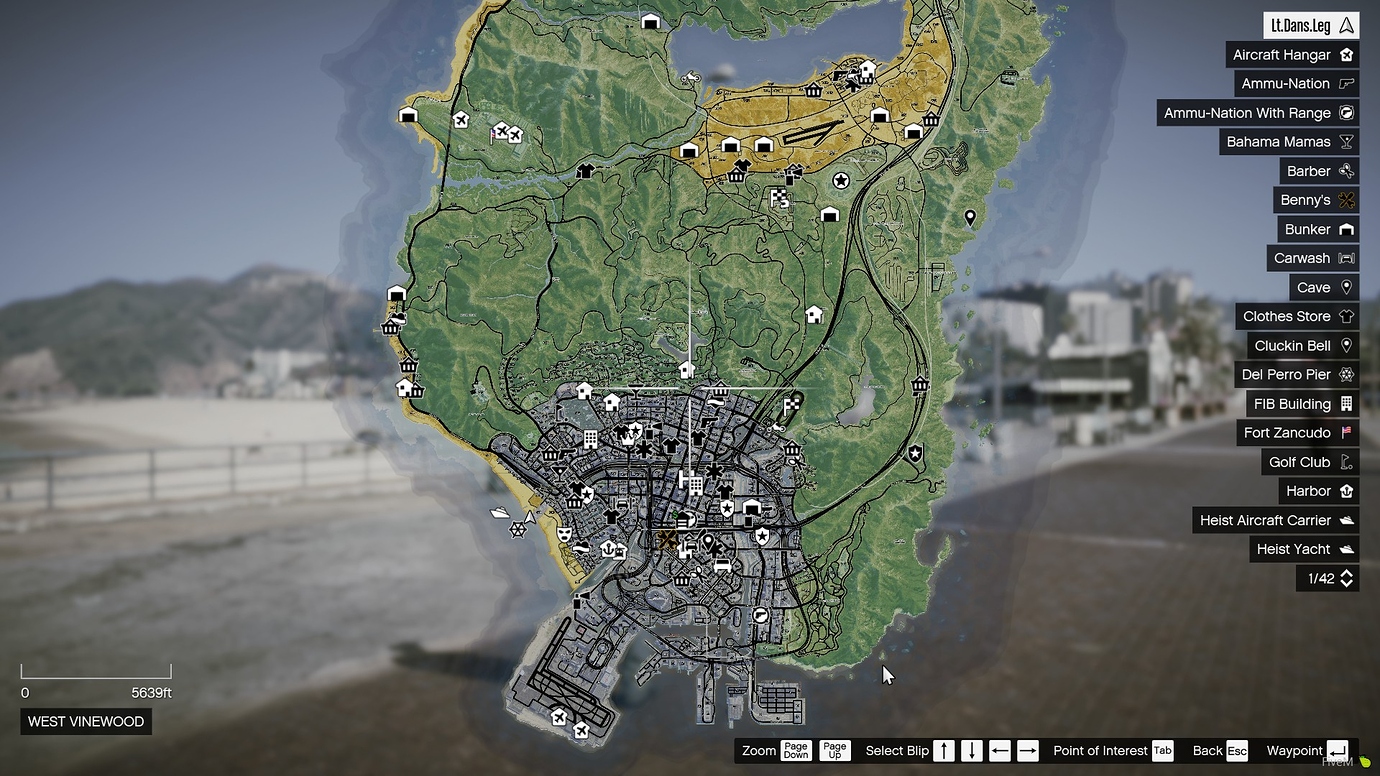 Gta 5 map with street names фото 7