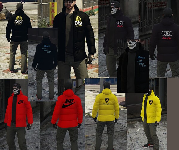 Clothing Jackets Package - Releases - Cfx.re Community
