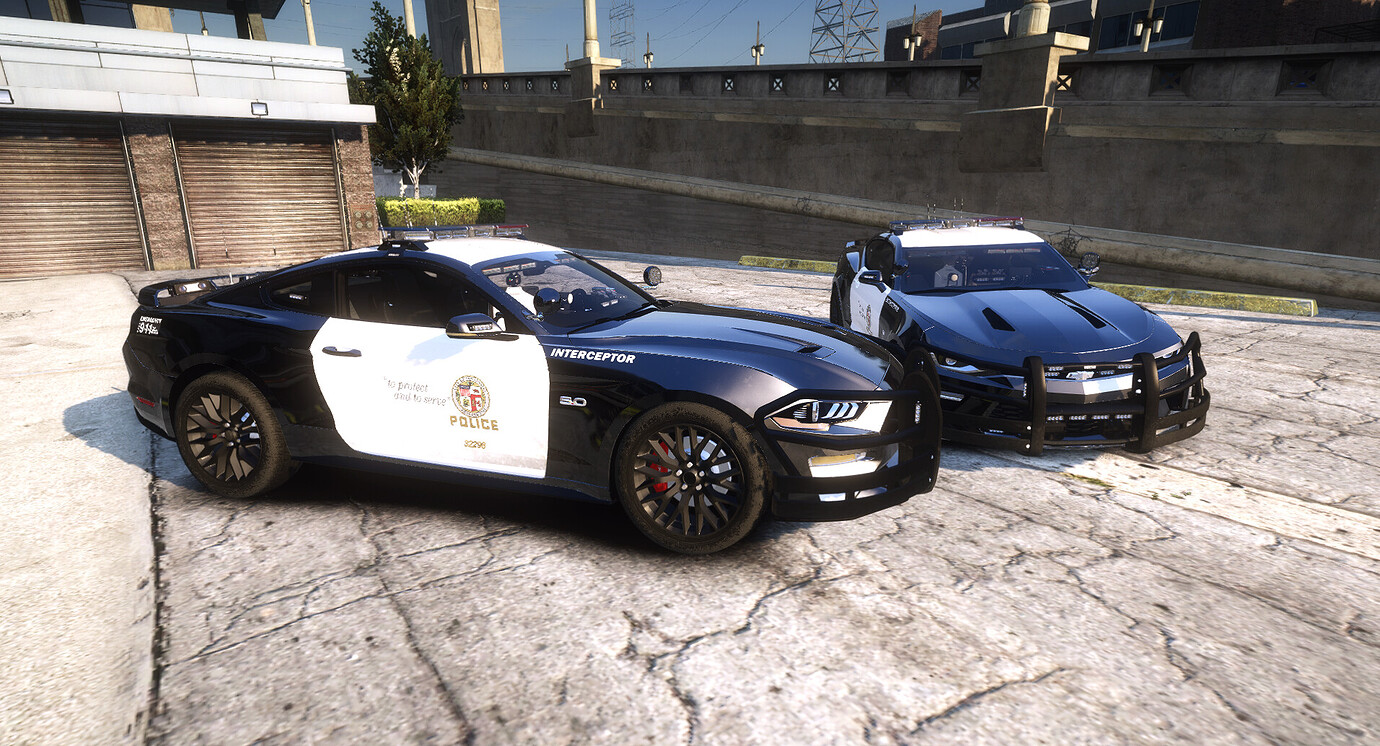 Lapd Liveries For Code 3 Mega Pack´s Vehicles Releases Cfxre Community