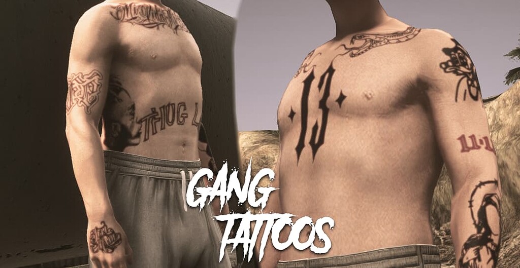 PAID - Custom gang tattoo - Releases - Cfx.re Community