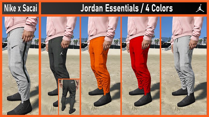 Nike Sacai + Jordan Essentials