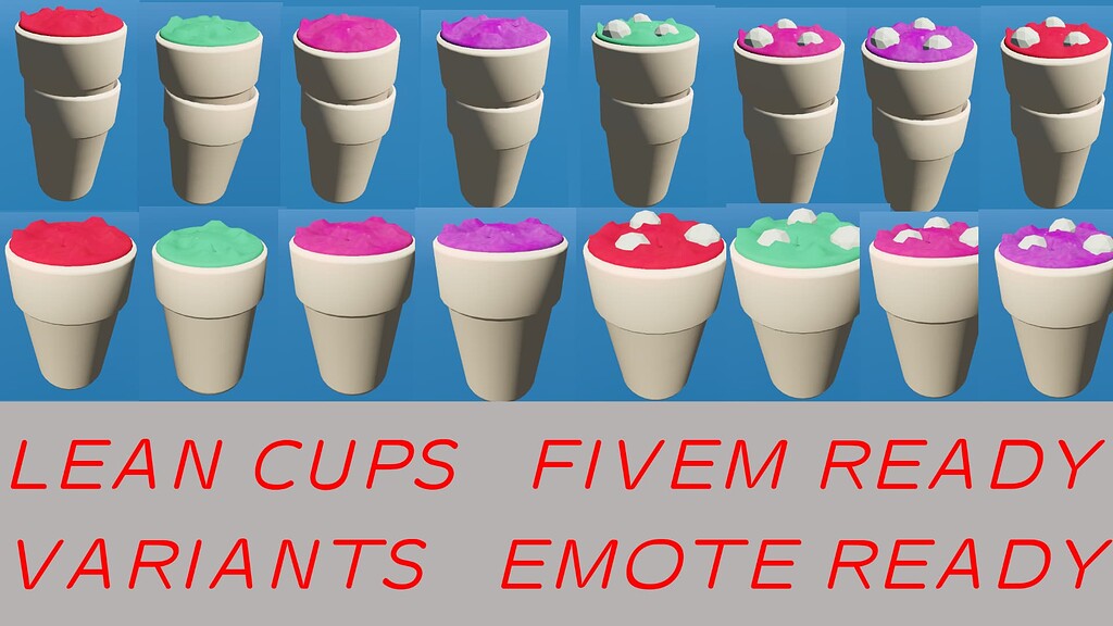 Lean Cups Fivem Ready Dprpemotes Ready Releases Cfxre Community