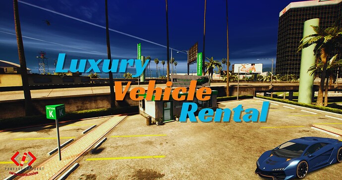 Luxury vehicle rental