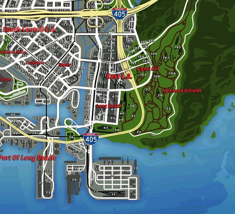 [FREE][STANDALONE][MAP] Real Los Angeles Postal Map v2 Free Version ...