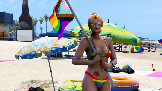 gay pride bikini 2