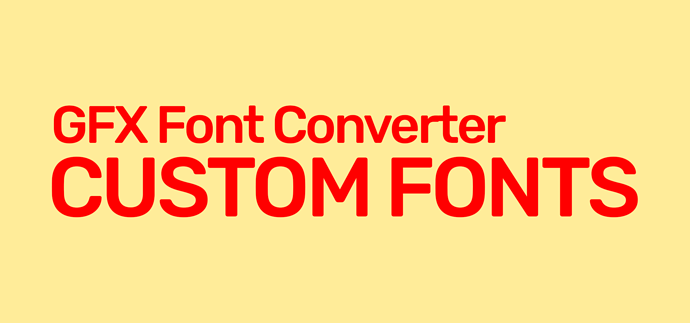 gfx-font-converter