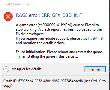ERR_GFX_STATE Crash Midgame - Help & Support - GTAForums