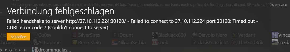 All Peoples can connect to my server but three not - Server Discussion ...