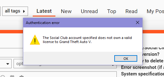 the social club account specified fivem        <h3 class=