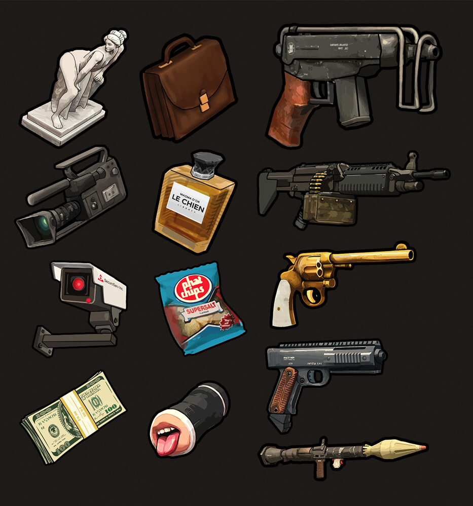 What custom Weapons and items pack you use? (for icones inventory pack) -  Discussion - Cfx.re Community