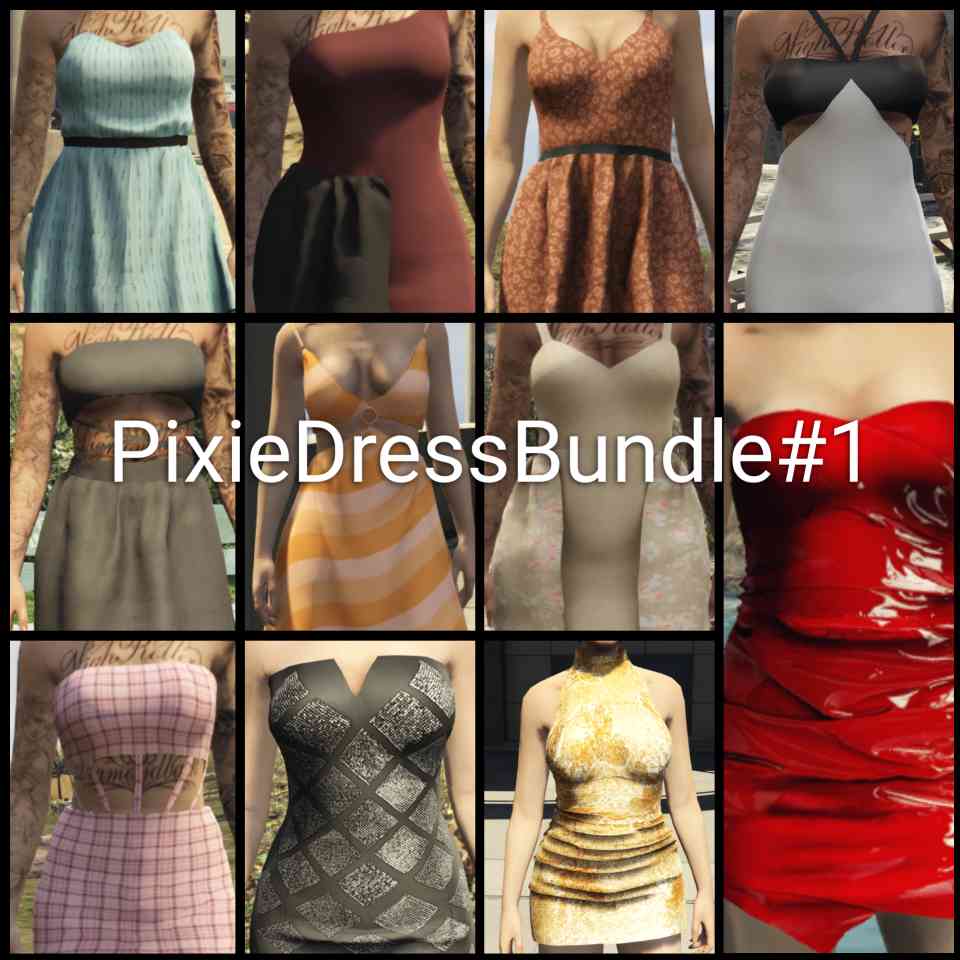 PixieMixClothesBundle for Fivem. (60 pieces) - Releases - Cfx.re