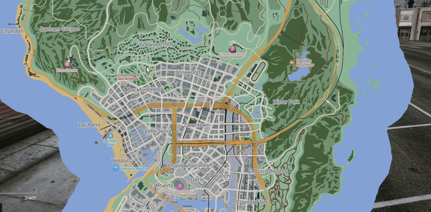 FREE][STANDALONE][MAP] Real Los Angeles Postal Map v2 Free Version -  Releases - Cfx.re Community