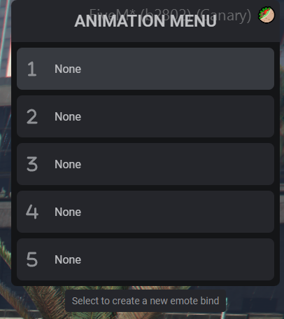 Allow the Emote Menu to Show without Dropdown Button Visible - Engine  Features - Developer Forum