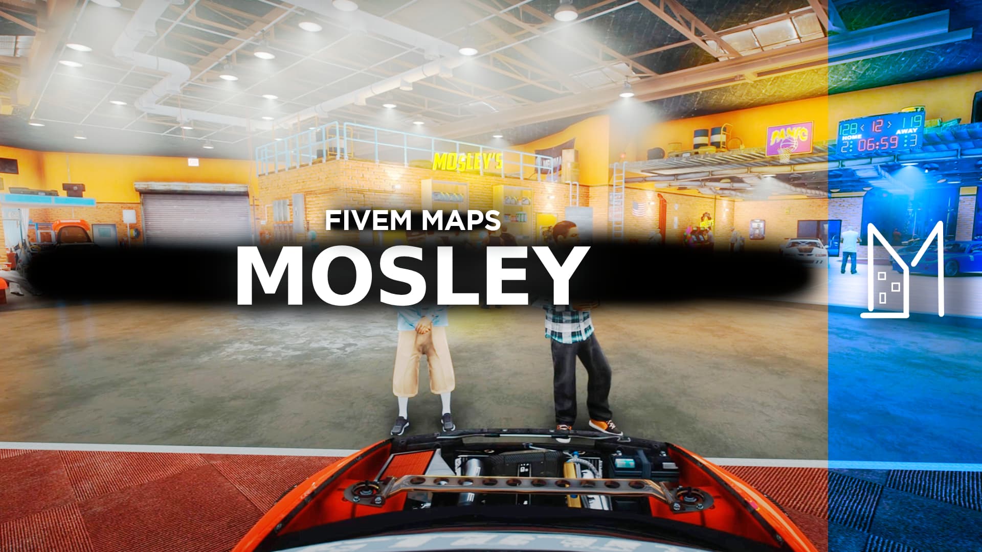 Mosley's Auto Shop (MLO) SP / FiveM v1.0 »  - FS19, FS17, ETS  2 mods