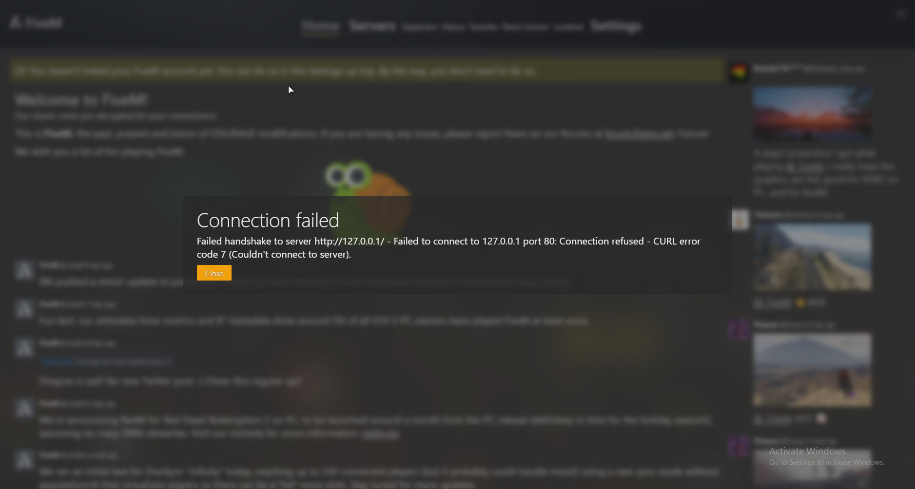 Http://127.0.0.1:7860. Http://127.0.0.1:60337/?. Connection failed. Http://127.0.0.1:50205/?. Curl error 7