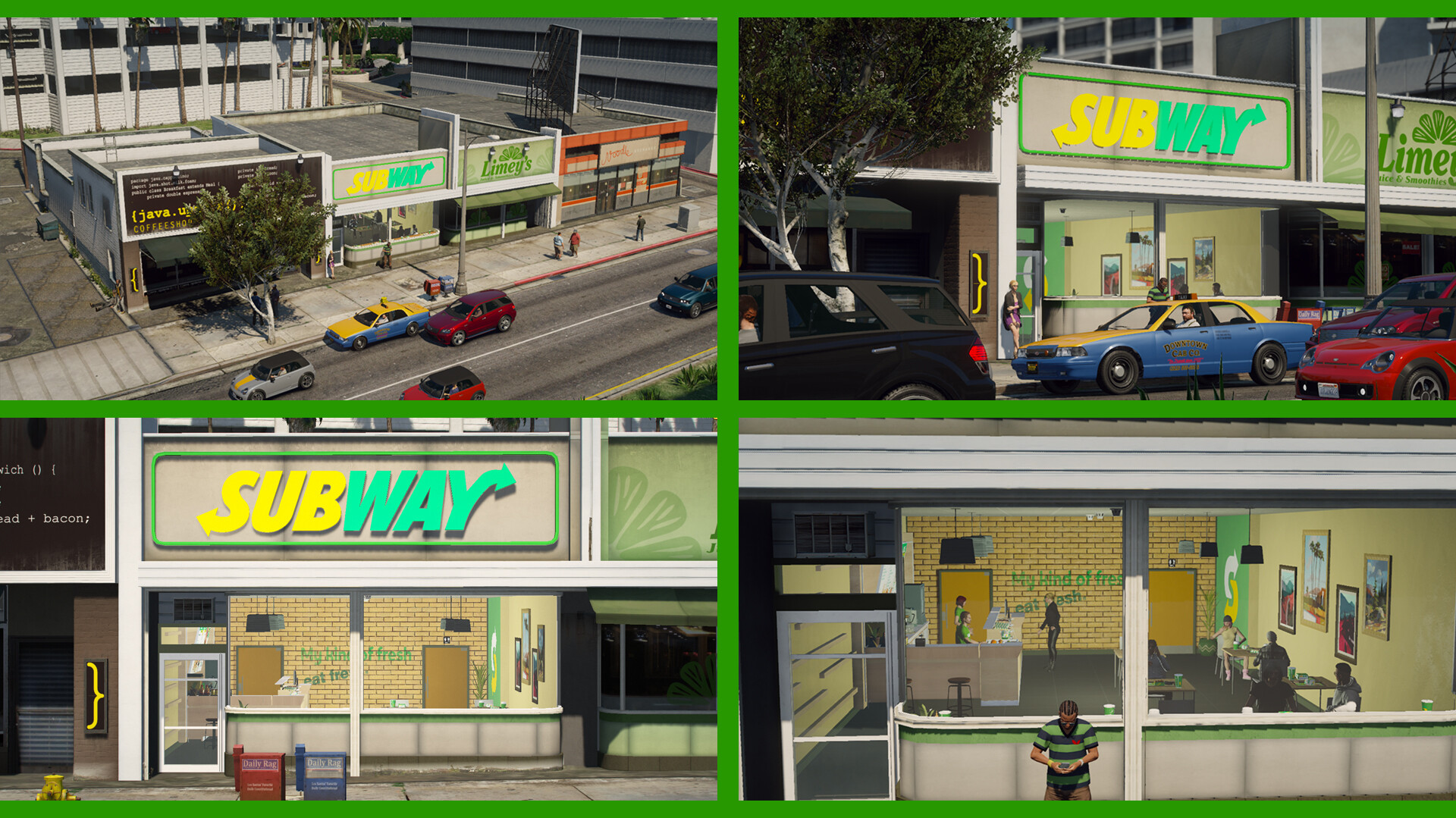 Retro Subway Restaurant Uniform Pack - Releases - Cfx.re Community