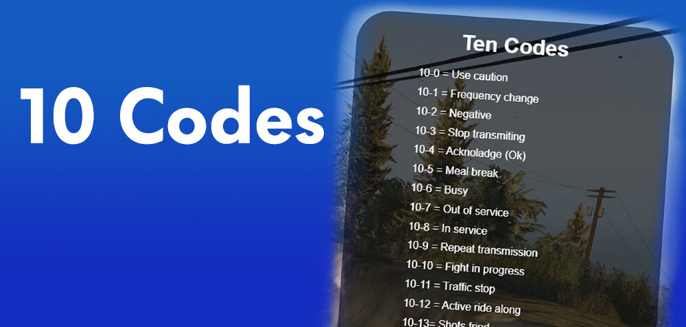 The ten codes