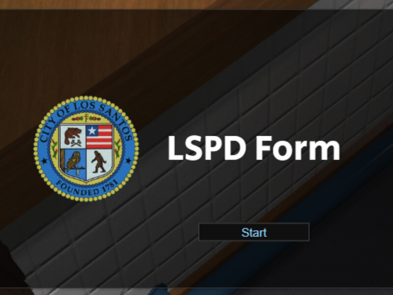 [Release] Application Police Form Releases Cfx.re Community