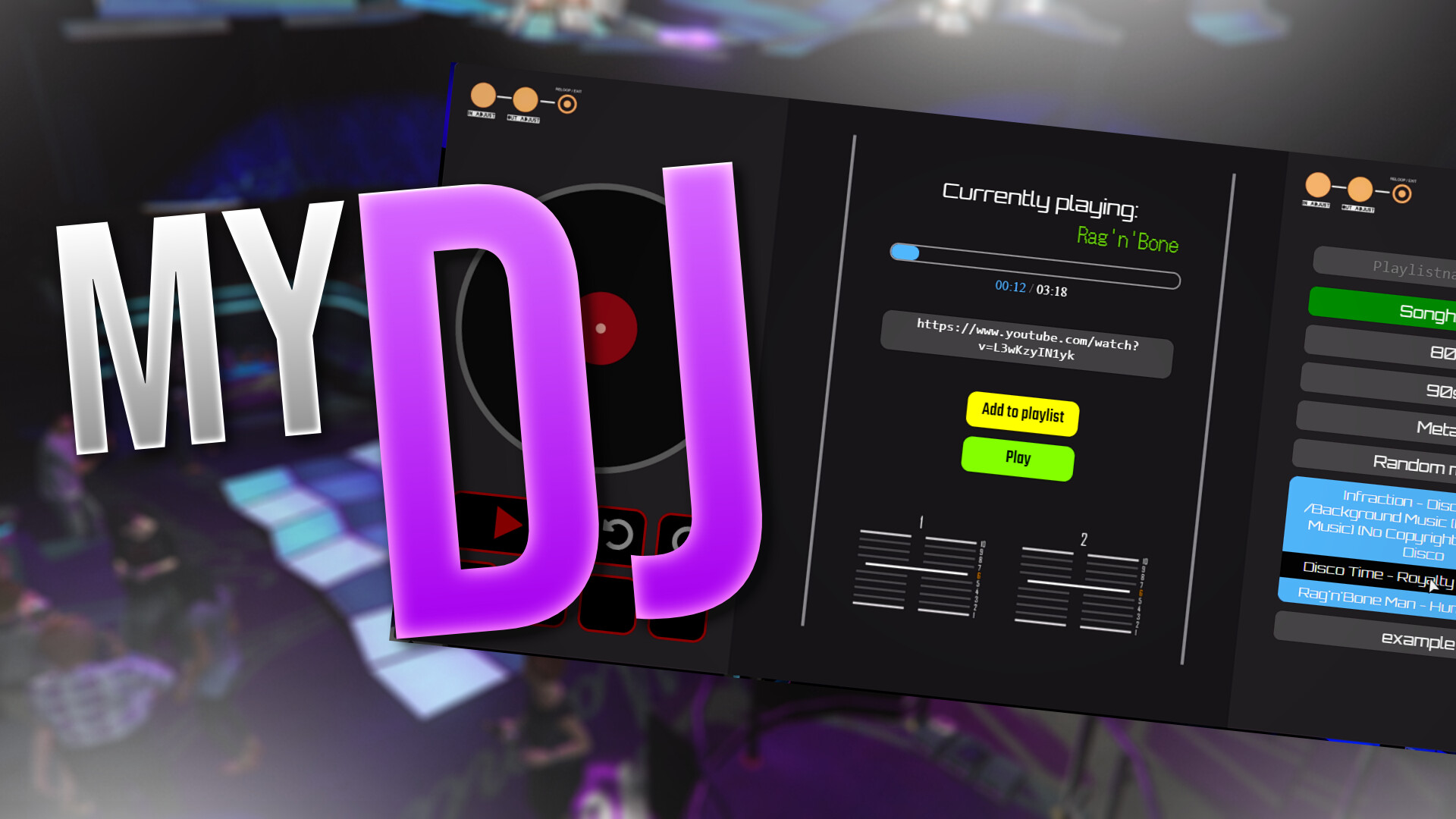 myDJ - synchronized music, playlists with autoplay and more for your party!  - Releases  Community