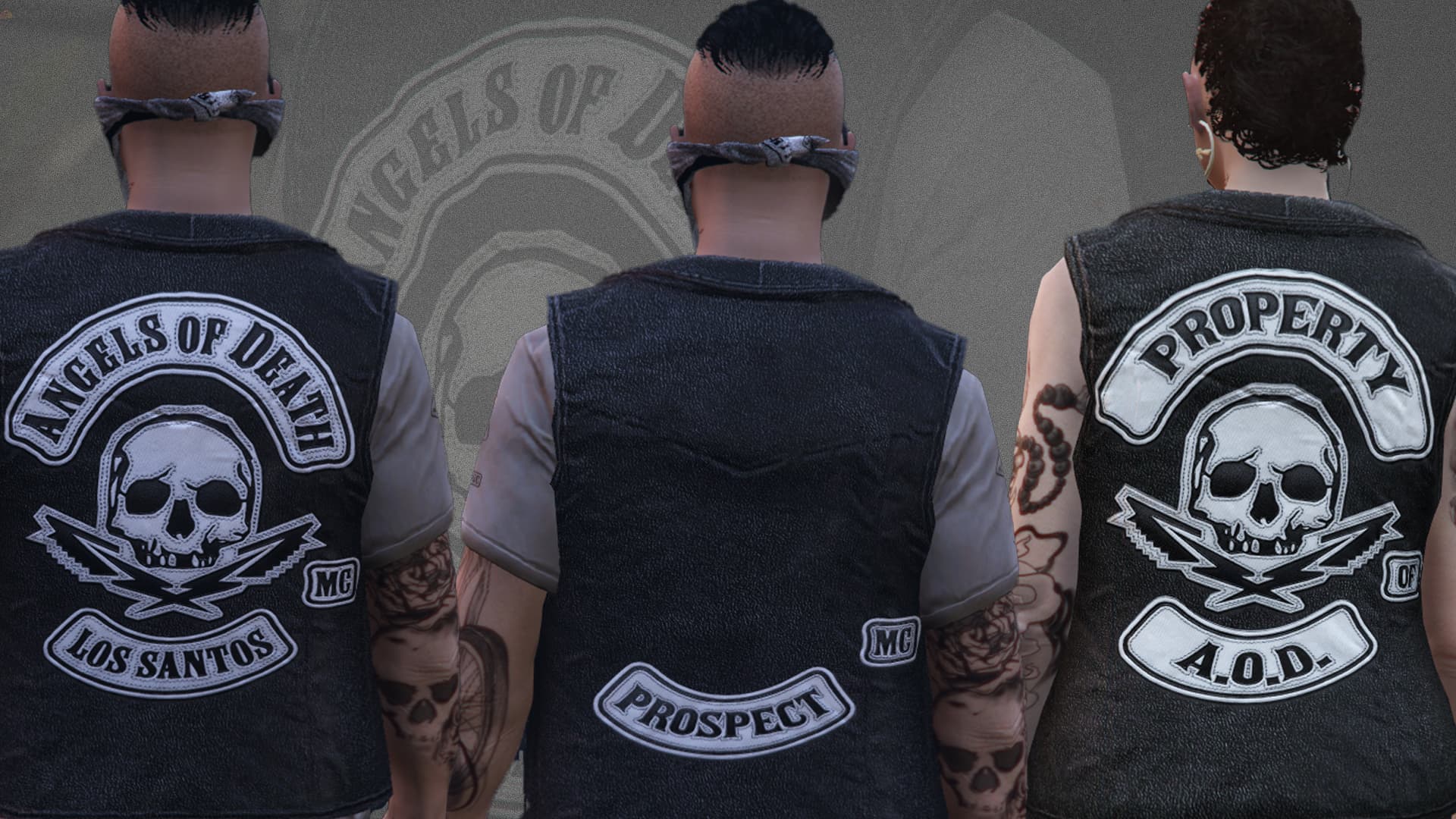 Angels of Death Vivid Tee Female clothing in Grand Theft Auto V