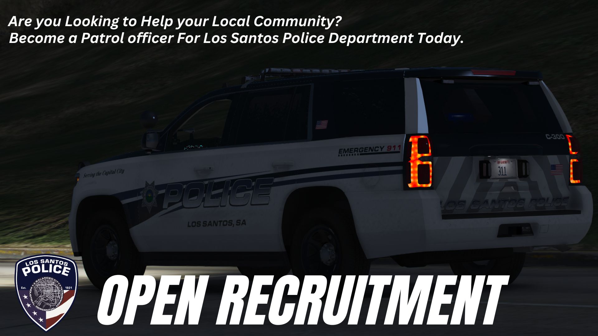 Los Santos Underground Roleplay - True RP - Public Police - Ingame CAD -  Public use addon cars - Looking for staff - Server Bazaar - Cfx.re Community