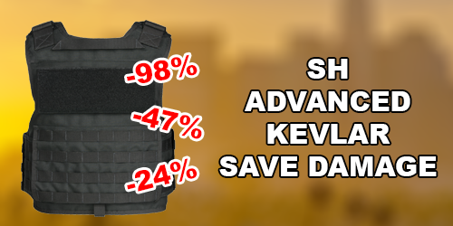 ESX] SH - Advanced Kevlar. (Save Kevlar Damage) - Releases - Cfx