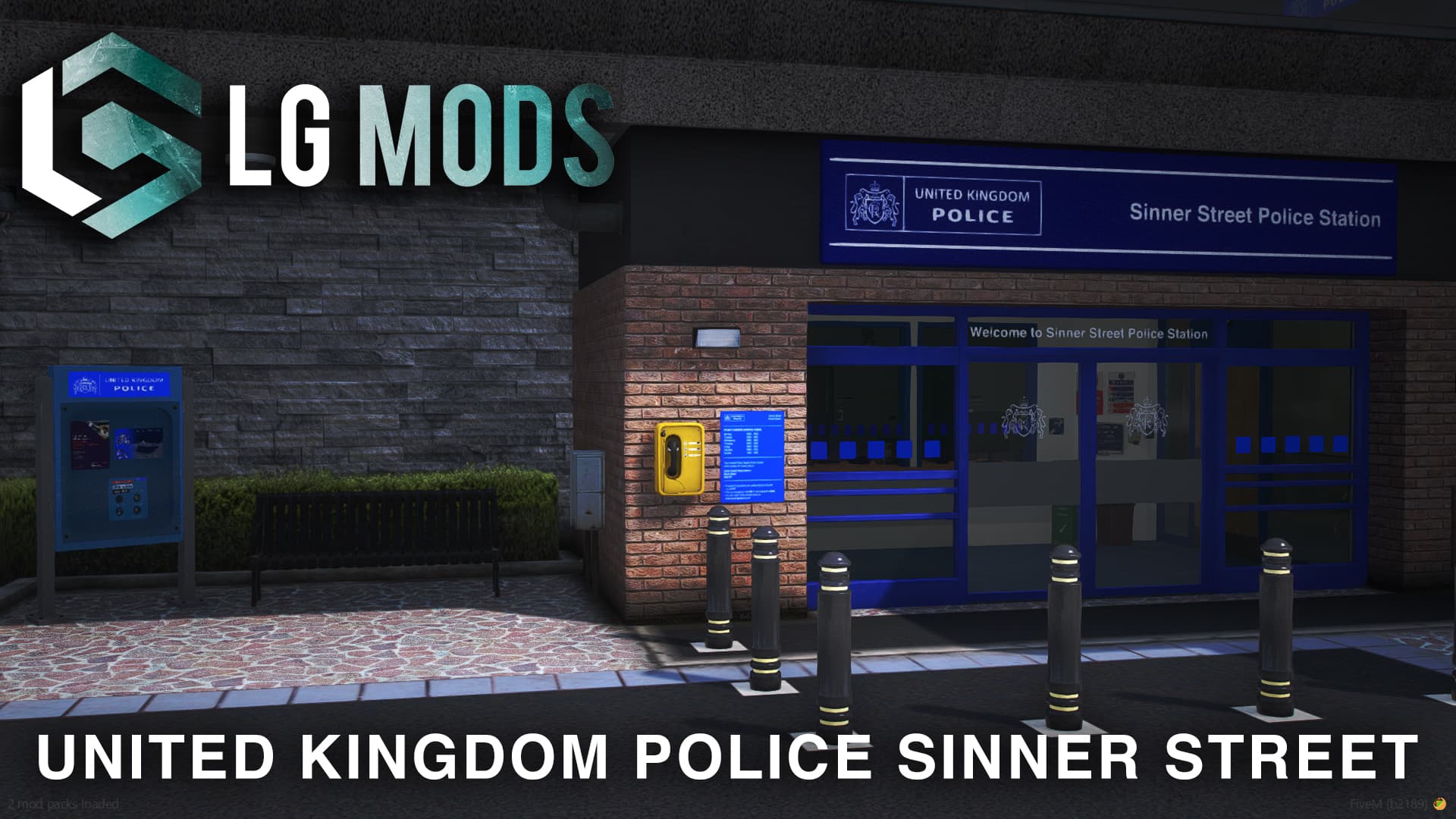 Lore-Friendly UK Sinner Street Police Station [MLO] - Releases - Cfx.re  Community
