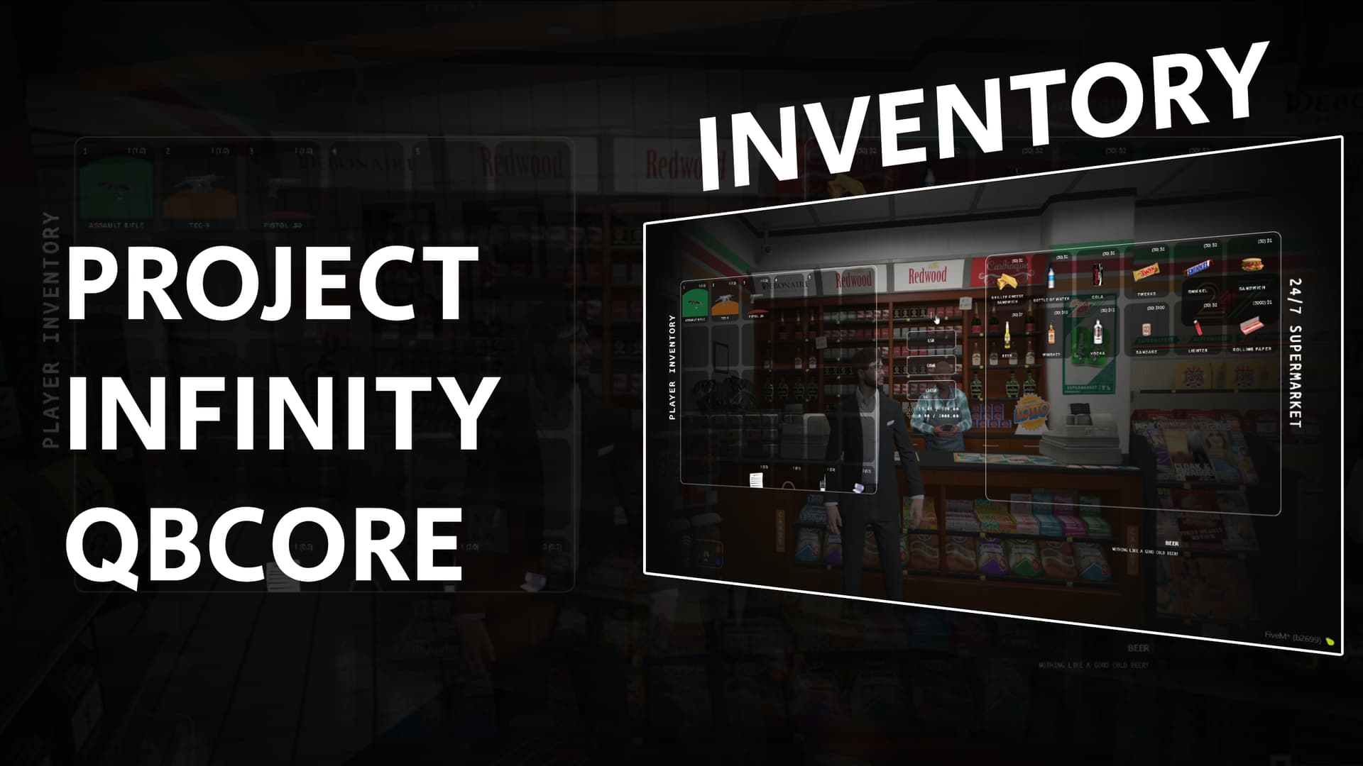 QBCORE Infinity Inventory (Highly Optimised & New Design) Releases