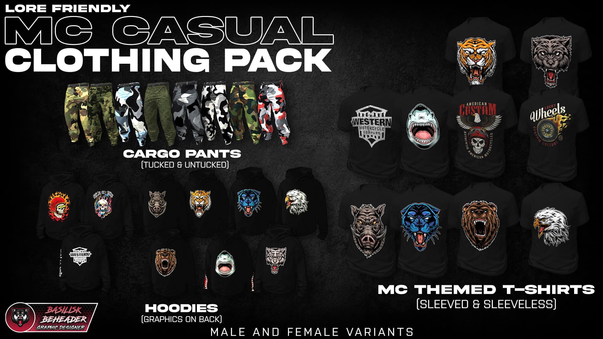 [PAID] [CLOTHING] Casual MC Biker Clothing Pack (MP_Mutiplayer_ M & MP ...